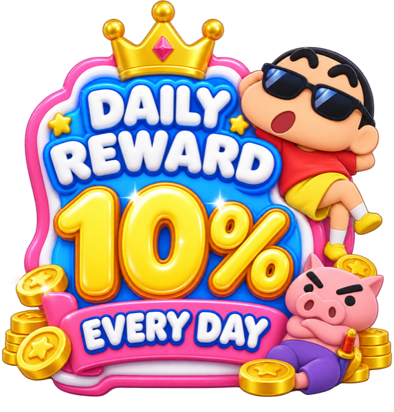 Daily reward — 10% every day